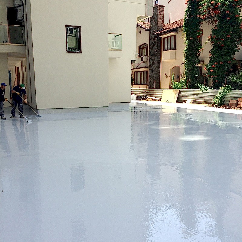 Teras Bahçeleri Yeraltı Otoparkları Su Yalıtımı